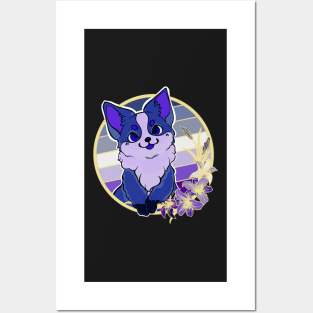 Butch corgi Posters and Art